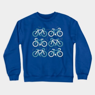 Cute Retro Bicycle Art // Cycling Lover Crewneck Sweatshirt